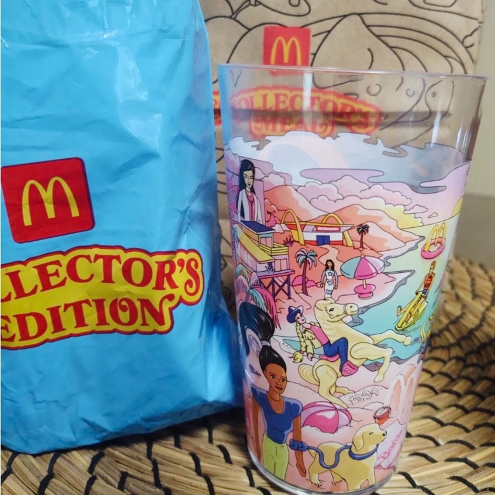 McDonald’s 2024 Collectors Edition Cup - Barbie & Hot Wheels